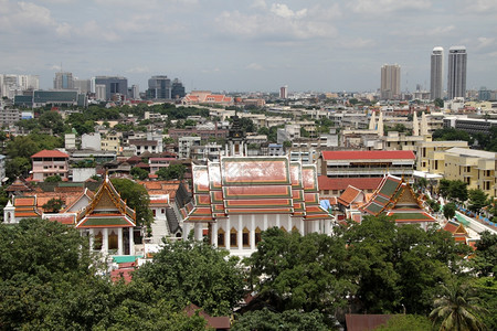 泰国曼谷金山的之景图片