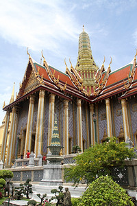泰国曼谷大宫皇附近的圣殿图片