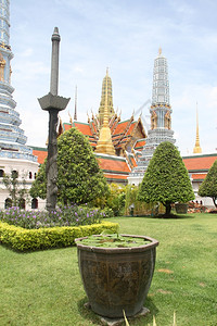 泰国曼谷大宫殿的圣和金图片