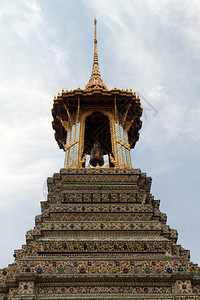 泰国曼谷大皇宫旧钟楼图片