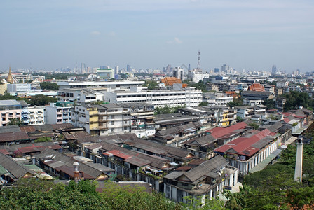 泰国金山曼谷总景图片