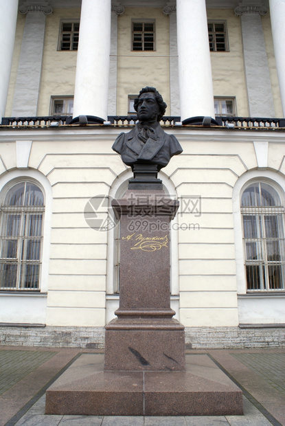 圣彼得堡的诗人亚历山大普希金图片