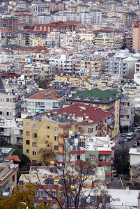 土耳其南部Alanya市的房屋景观图片