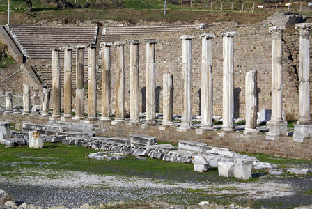 土耳其贝加马阿斯克勒皮翁阿斯克勒皮奥斯神庙图片