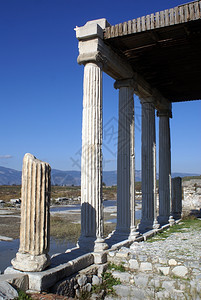 土耳其Miletus的寺庙和废墟图片