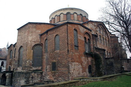 伊斯坦布尔托普卡皮宫圣伊雷娜教堂角图片