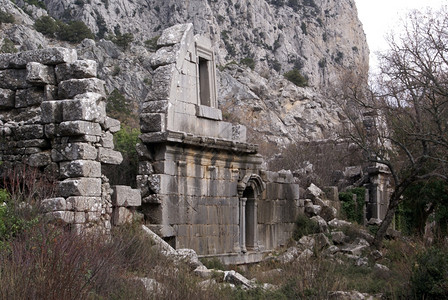 安塔利亚附近Timresos的废墟图片