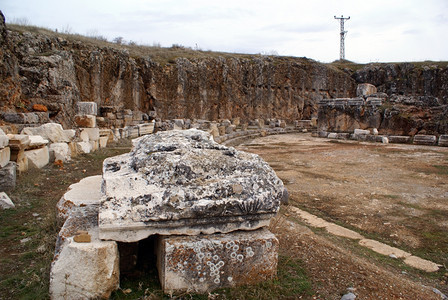 土耳其安提奥亚皮西迪亚神庙遗址图片
