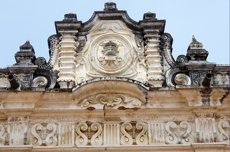 安提瓜危地马拉教堂外墙详情图片