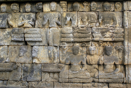印度尼西亚爪哇Bororoubudue佛教纪念碑图片