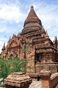 缅甸巴根的布瑞克寺庙图片