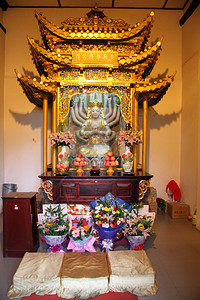 在成都的佛教寺庙里图片