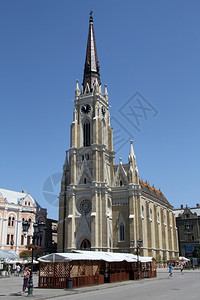 塞尔维亚诺萨德主广场大教堂图片