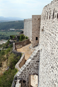 克罗地亚宁旧堡垒墙壁图片