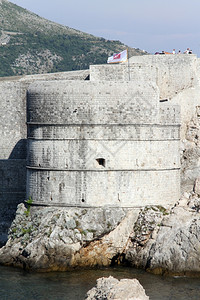 克罗地亚杜布夫尼茨城墙塔图片