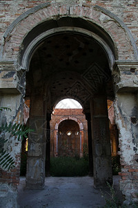 保加利亚维丁被毁坏的犹太教堂入口图片