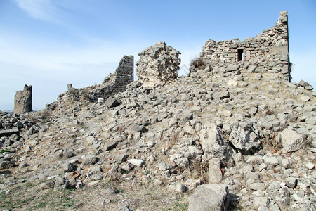 土耳其佩尔加姆卫城要塞遗址图片