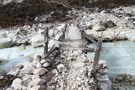 尼泊尔的桥图片
