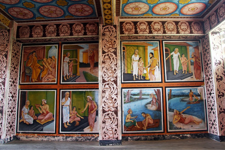 斯里兰卡迪克韦拉附近的WewurukonalaVihara修道院房间图片
