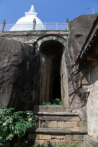 Isurumuniya岩阿努拉达普拉白塔寺图片