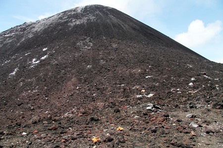 印度尼西亚克拉卡托火山峰图片