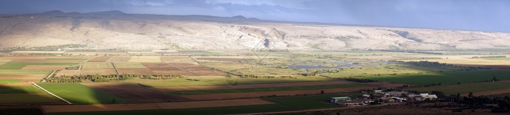以色列Hula山谷的阴影图片