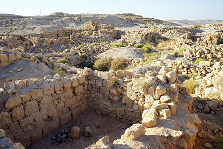 以色列MeizadTamar罗曼堡垒的废墟图片