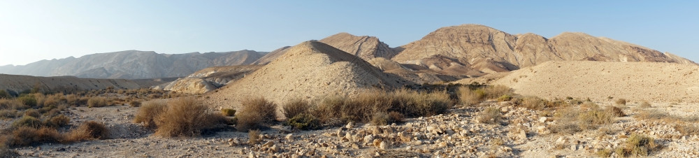 以色列内盖夫沙漠的津谷图片