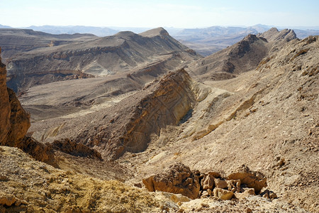 以色列内盖夫沙漠的克拉泽蒙图片