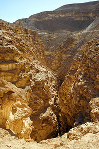 以色列内盖夫沙漠中的巴拉克峡谷图片
