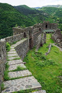 塞尔维亚Maglic堡垒的足路图片