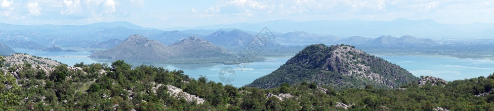 黑山Skadarsko湖附近山区图片