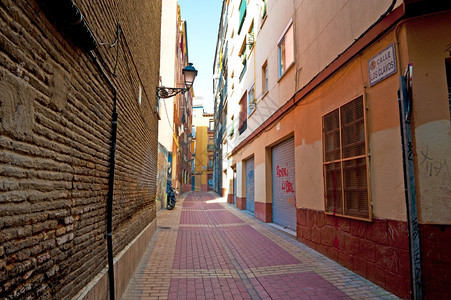 中世纪西班牙萨拉戈市的西esta图片