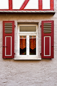 传统德语风格的窗口图片