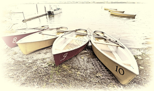 巴伐利亚湖上的摩尔德船图片