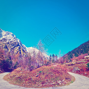 意大利阿尔卑斯山的Astagram效应图片