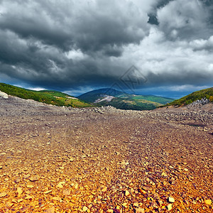 西班牙坎塔布里安山景象图片