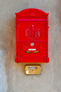 意大利红箱式邮图片
