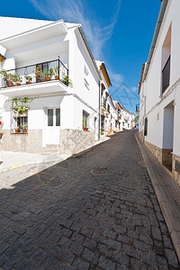 西班牙城市ElBosque街图片