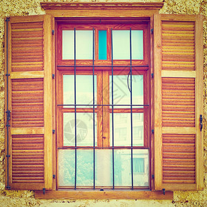 特拉维夫重建后旧筑窗口Instagram效应图片
