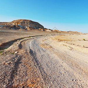 西岸犹太沙漠道路图片