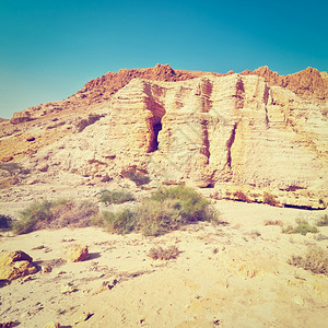 约旦河西岸沙漠Instagram效应图片