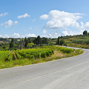意大利村附近路旁的意大利村图片