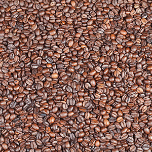 许多深烤咖啡豆背景图片