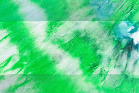 Hatik丝纤维上的抽象绿色条纹模式图片