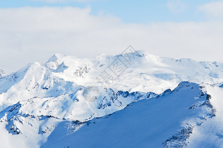 帕拉迪斯基滑雪地区山法国蒙查文LesCochesMontchavin图片