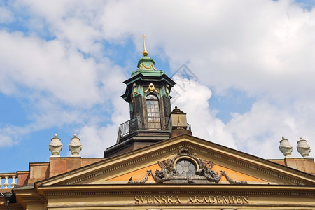瑞典科学院和斯德哥尔摩托多吉特广场诺贝尔博物馆图片
