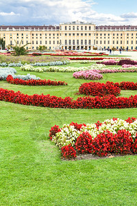 前往维也纳城市奥地利维也纳SchlossSchonbrunn宫殿草坪图片