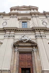 前往意大利的旅行佛罗伦萨市修道院圣马科教堂可前视图片