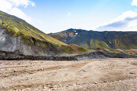 前往冰岛9月冰岛高原地区Fjallabak自然保护区Landmannalaugar地区Graenagil峡谷高原图片